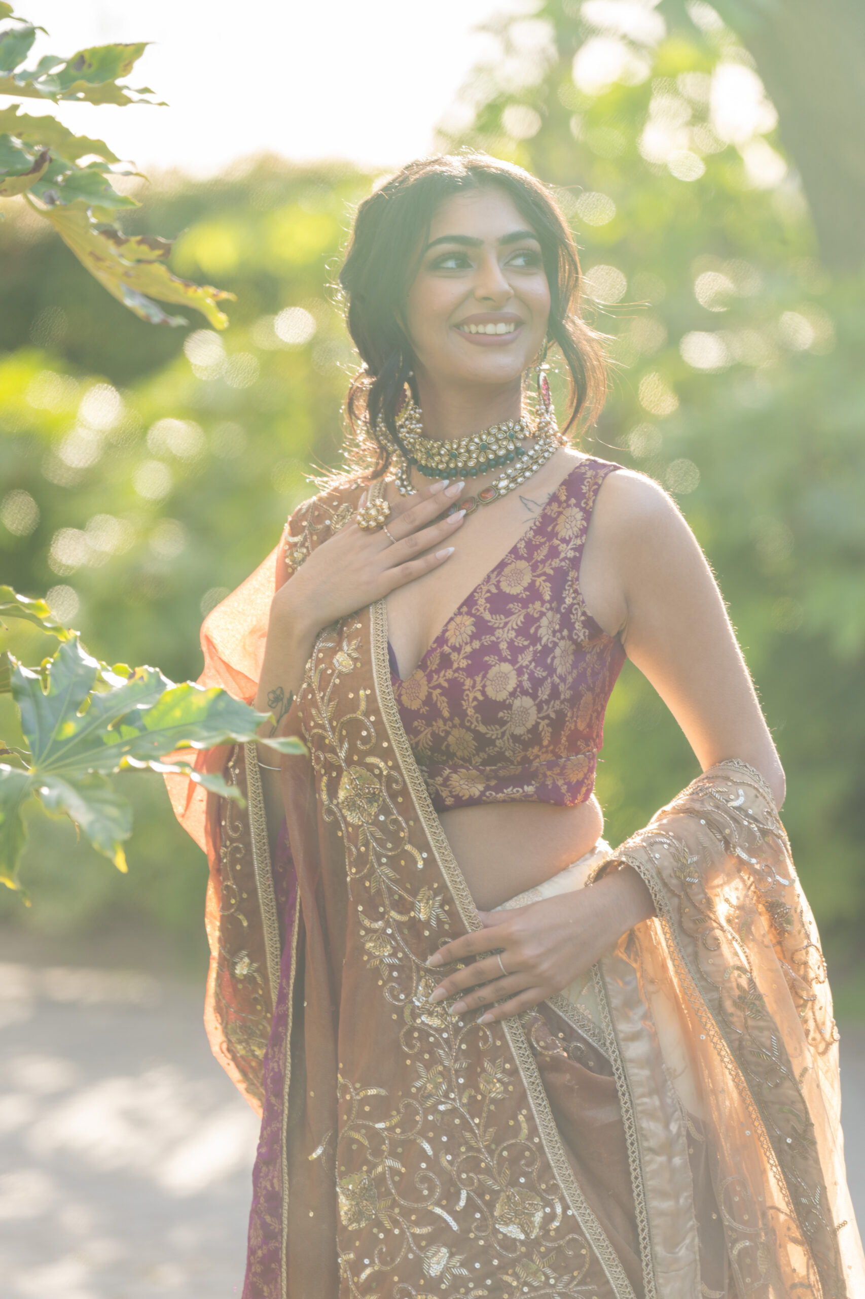 Personalized Indian Wedding Dresses by SARA By RASHI